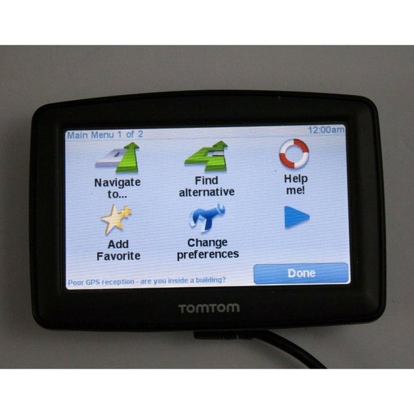 TomTom XL Model N14644 4.3" Inch Touchscreen GPS Navigation Unit - Picture 2 of 7